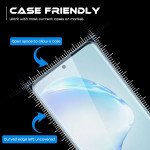 Wholesale 3D Tempered Glass Full Screen Protector with Working Adhesive In Screen Finger Scanner for Samsung Galaxy Galaxy S20 Ultra (6.9in) (Black)